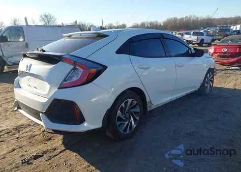 2017 Honda Civic Lx z USA, uszkodzony, nr VIN SHHFK7H27HU418442